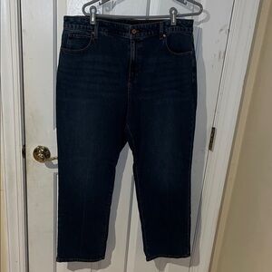 TALBOTS High Waist Relaxed Blue Jeans women’s 16 Petite